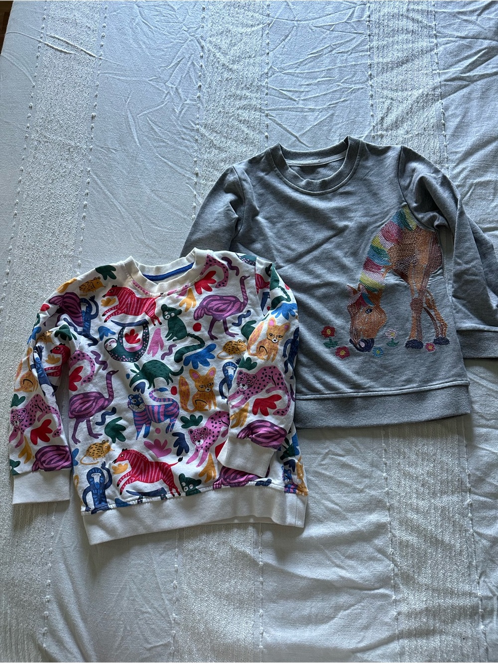 Kids Multicolor Animal Print Sweatshirt - Unknown Brand